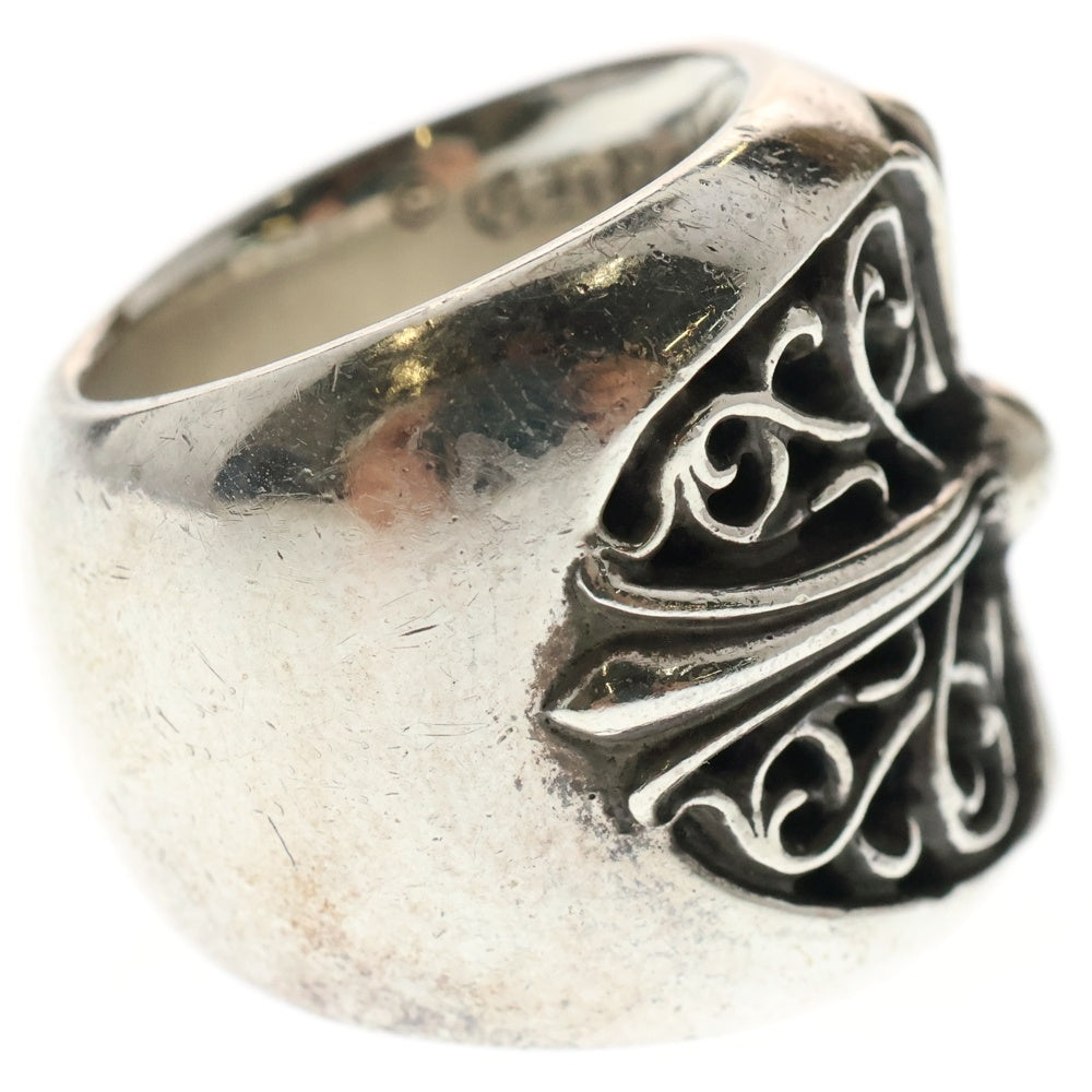 CHROME HEARTS(クロムハーツ) CLASSIC OVAL クラシックオーバルクロス リング シルバー BCA340