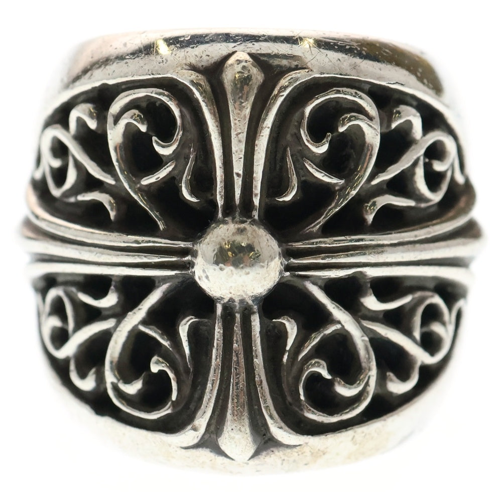 CHROME HEARTS(クロムハーツ) CLASSIC OVAL クラシックオーバルクロス リング シルバー BCA340