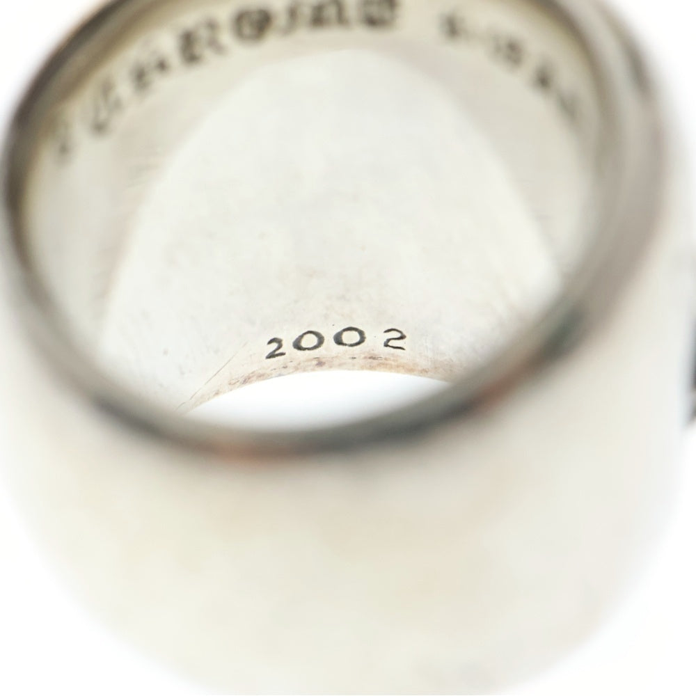 CHROME HEARTS(クロムハーツ) CLASSIC OVAL クラシックオーバルクロス リング シルバー BCA340