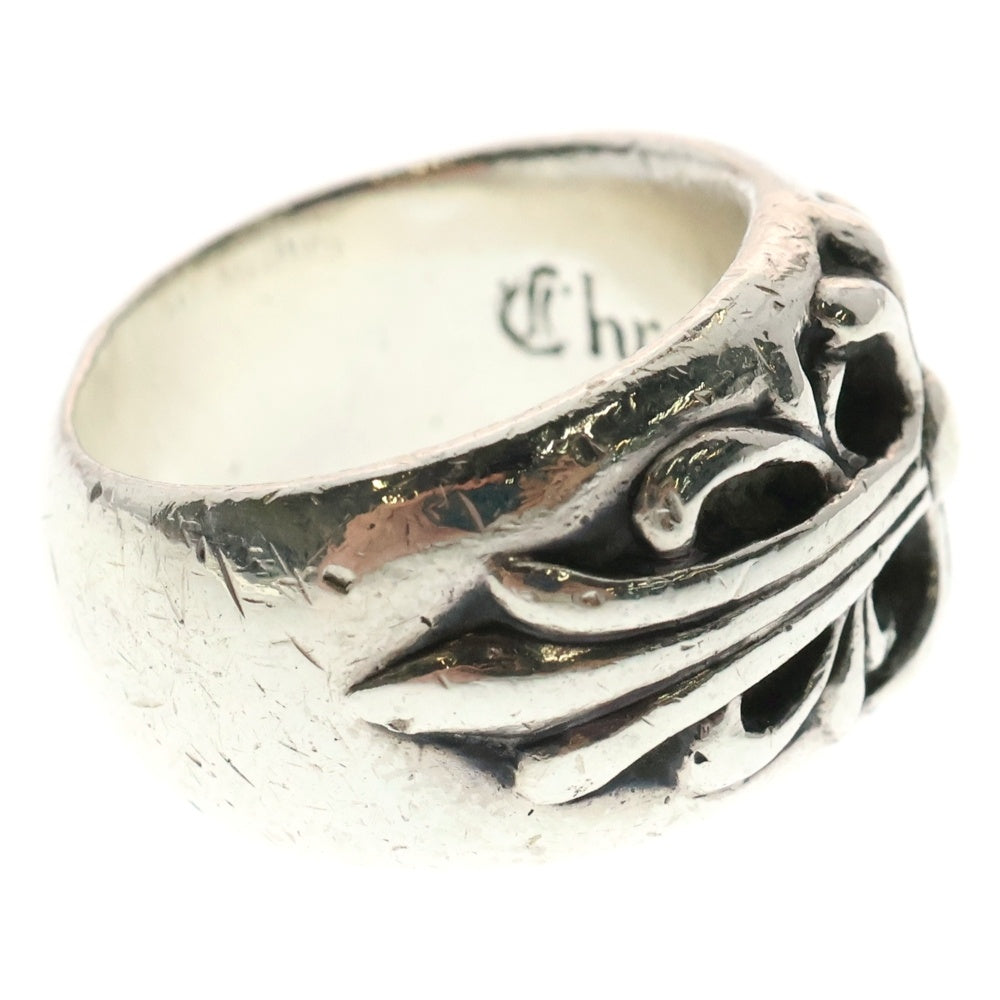 CHROME HEARTS(クロムハーツ) FLRL CRS フローラルクロス リング シルバー BCA346