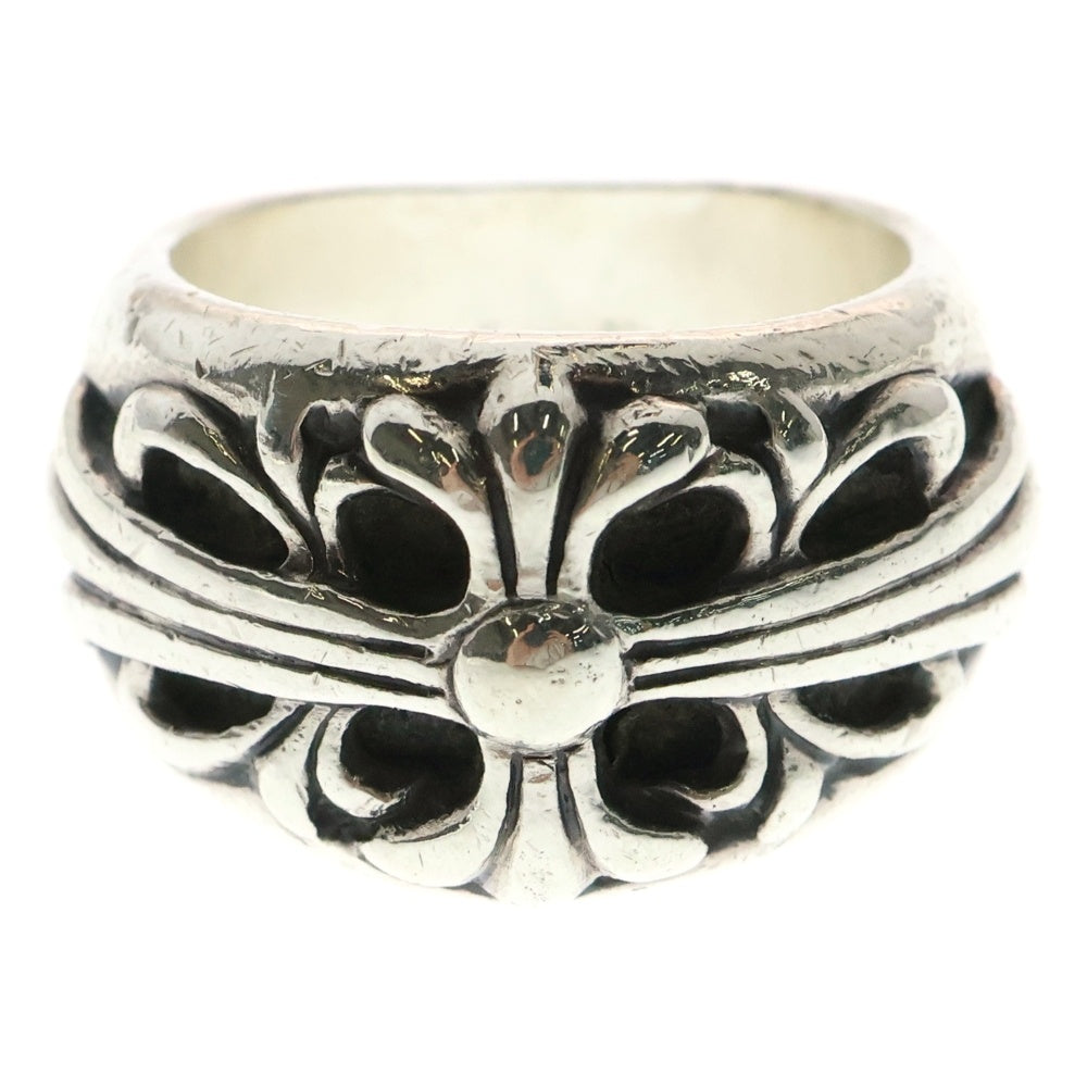 CHROME HEARTS(クロムハーツ) FLRL CRS フローラルクロス リング シルバー BCA346