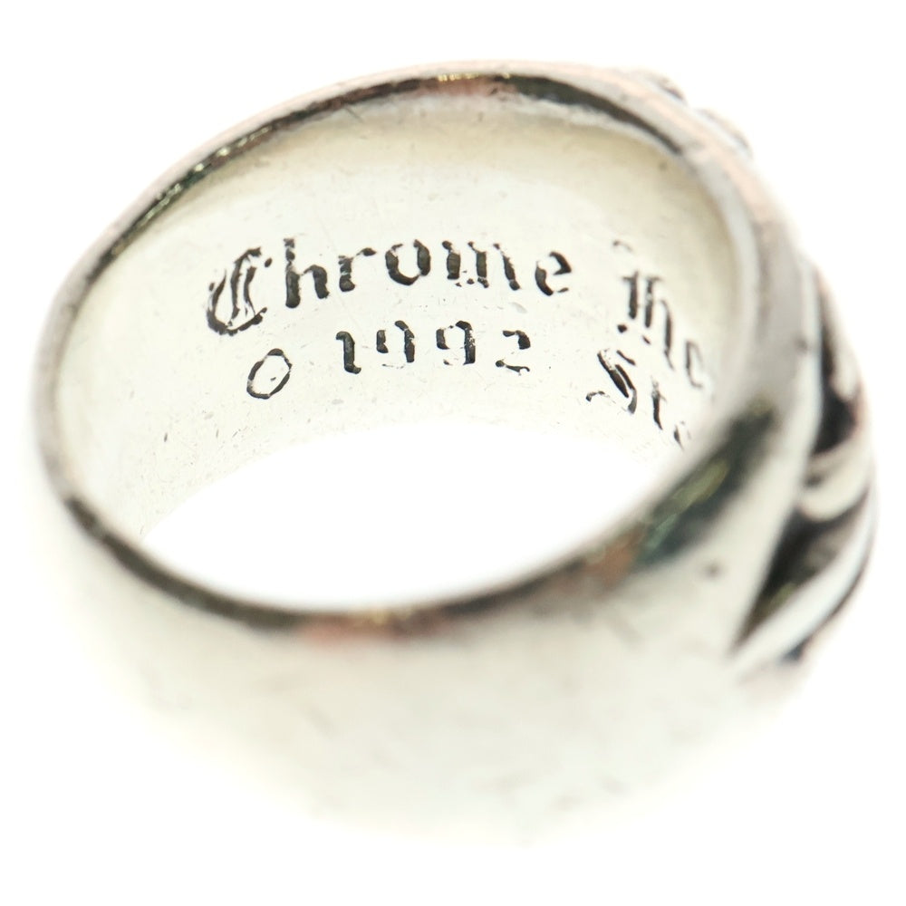 CHROME HEARTS(クロムハーツ) FLRL CRS フローラルクロス リング シルバー BCA346