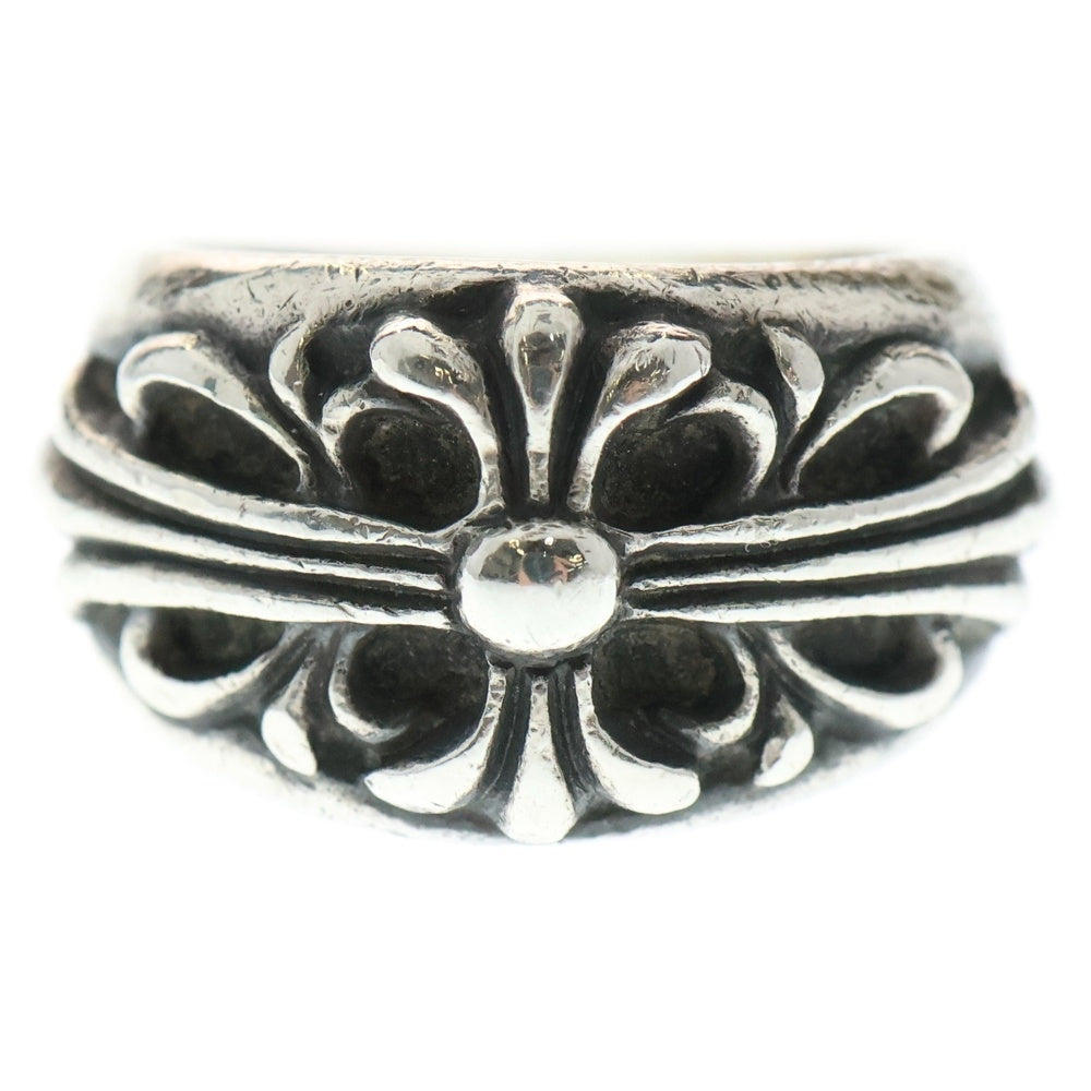 CHROME HEARTS(クロムハーツ) FLRL CRS フローラルクロス リング シルバー BCA346
