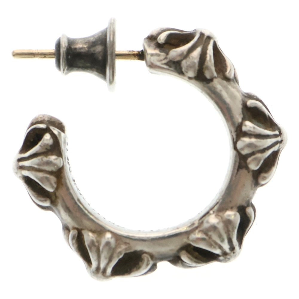 CHROME HEARTS(クロムハーツ) HOOP CROSS クロスバンド フープピアス シルバー BCA100