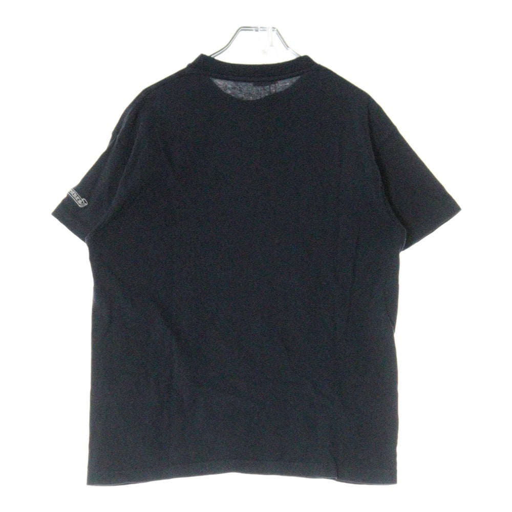 CHROME HEARTS(クロムハーツ) OLD セメタリー刺繍 半袖Tシャツ カットソー ブラック