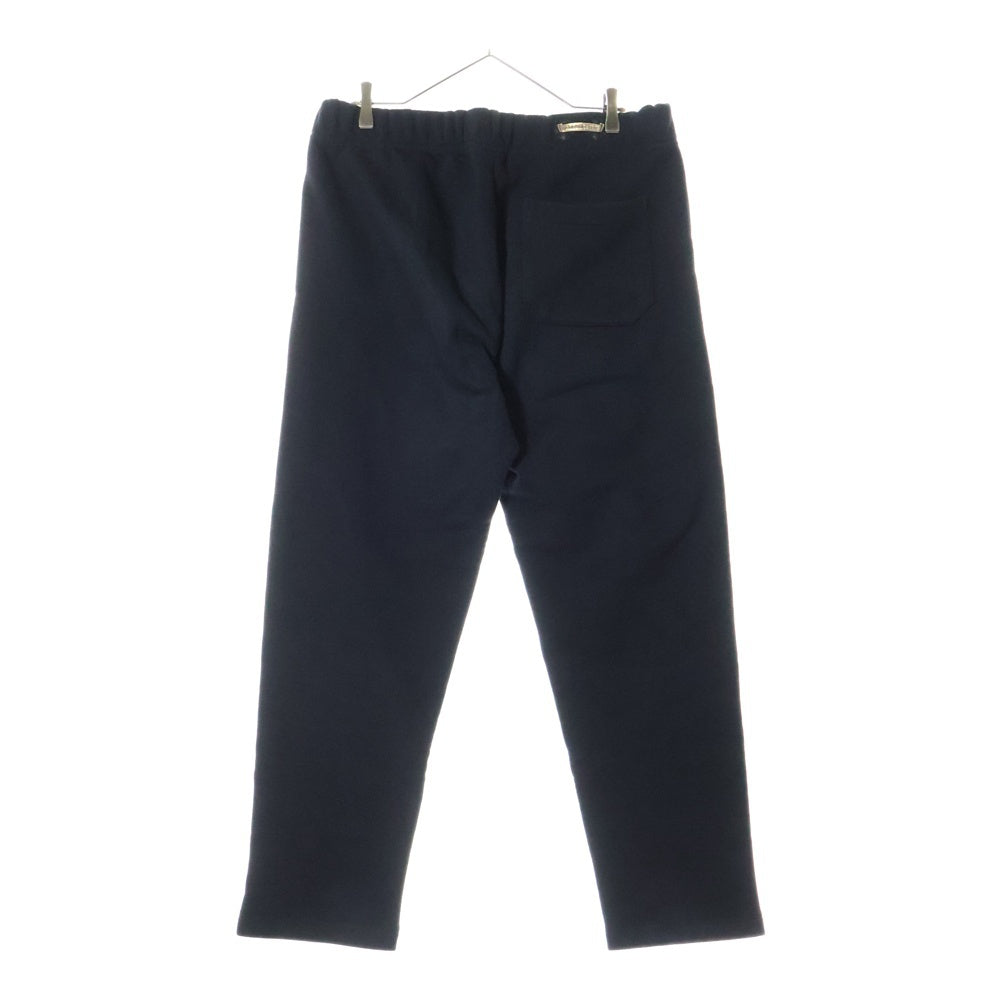 CHROME HEARTS(クロムハーツ) Y NOT SLO RIDE ロゴ刺繍CHプラスレザーパッチスウェットパンツ ブラック