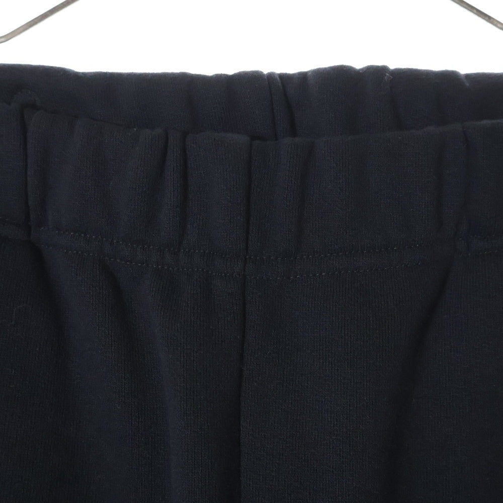 CHROME HEARTS(クロムハーツ) Y NOT SLO RIDE ロゴ刺繍CHプラスレザーパッチスウェットパンツ ブラック