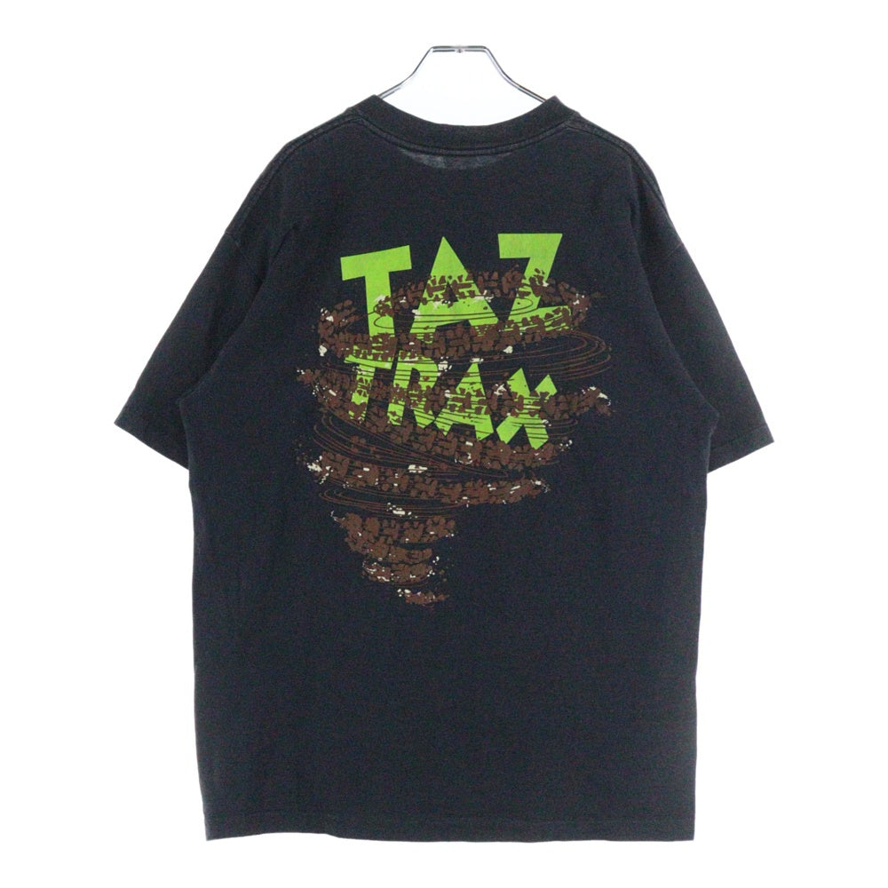 VINTAGE(ヴィンテージ) 90s WARNER BROS STUDIO STORE TAZ Bike Tee タズ バイク 半袖Tシャツ カットソー ブラック