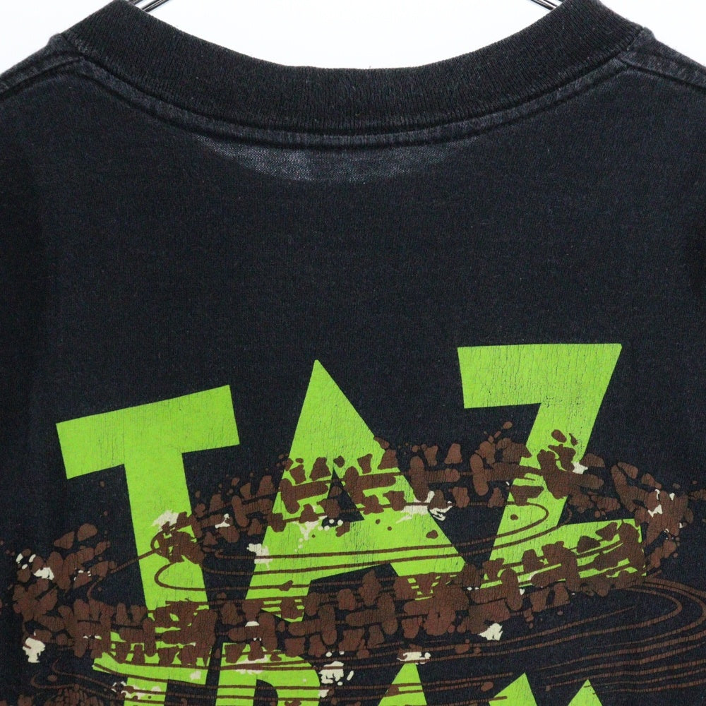 VINTAGE(ヴィンテージ) 90s WARNER BROS STUDIO STORE TAZ Bike Tee タズ バイク 半袖Tシャツ カットソー ブラック