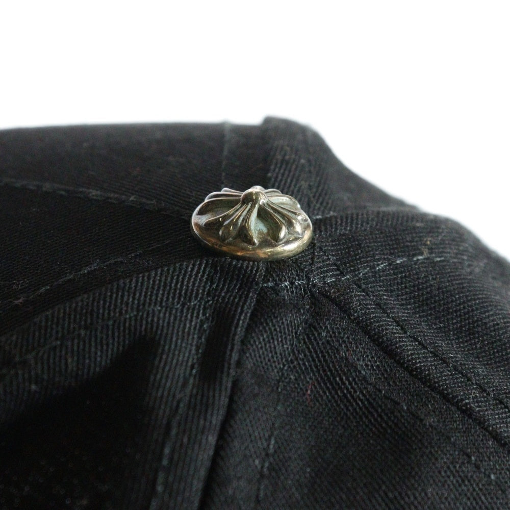 CHROME HEARTS(クロムハーツ) CH LOGO BASEBALL CAP 5パネル フロントロゴ ベースボールキャップ 帽子 ブラック/グレー