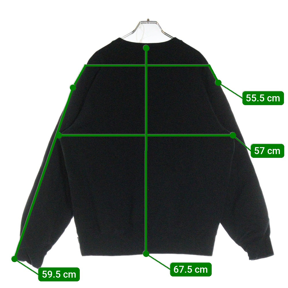 SUPREME(シュプリーム) 20AW Futura Logo Crewneck フューチュラロゴプリント クルーネックスウェットトレーナー ブラック