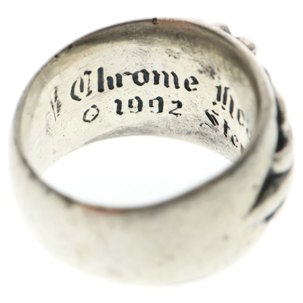 CHROME HEARTS(クロムハーツ) FLRL CRS フローラルクロス リング シルバー BCA346