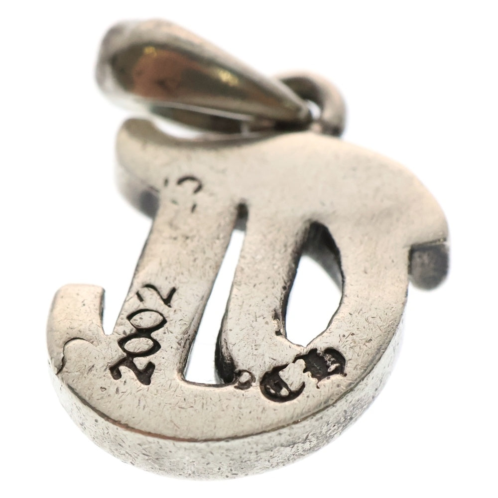 CHROME HEARTS(クロムハーツ) ALPHABET CHARM Tアルファベットチャーム イニシャル ペンダントトップ シルバー BCA205