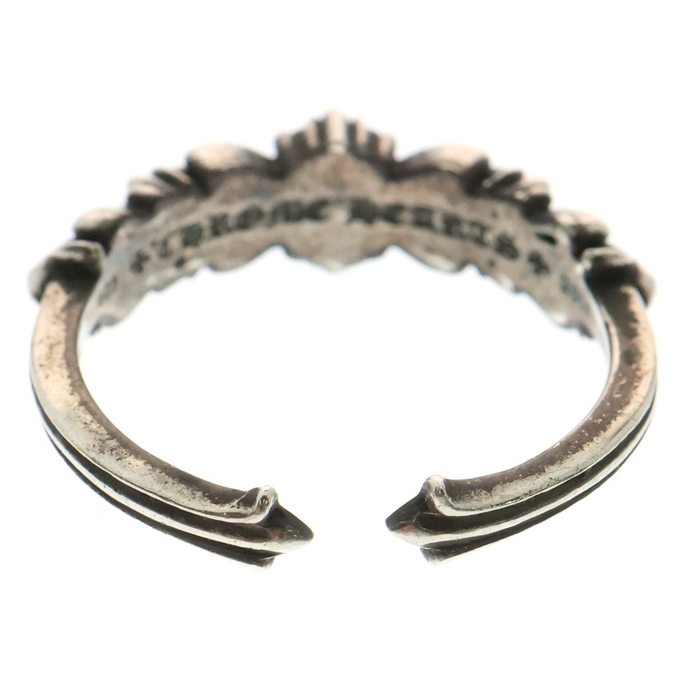 CHROME HEARTS(クロムハーツ) BABY CLSC ベイビークラシックダブルフローラルリング シルバー