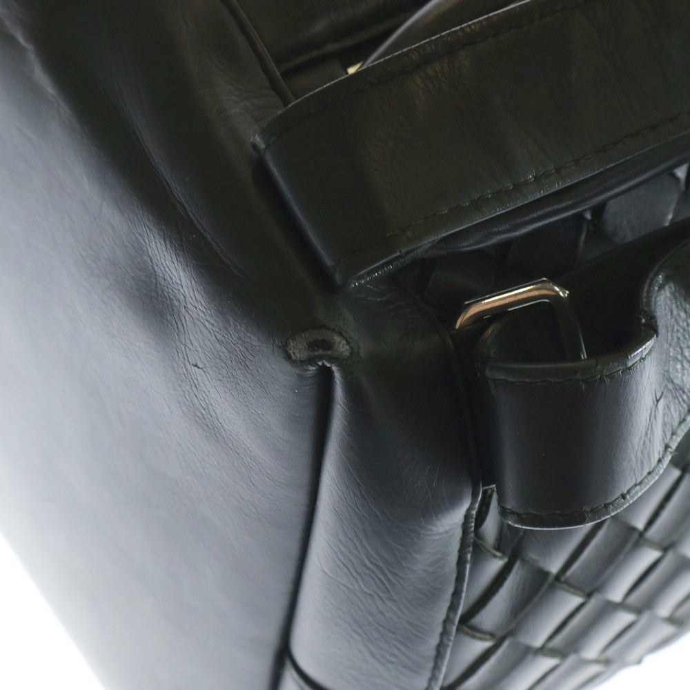 BOTTEGA VENETA(ボッテガヴェネタ) Leather Backpack 651914 バックパック イントレチャート カーキ