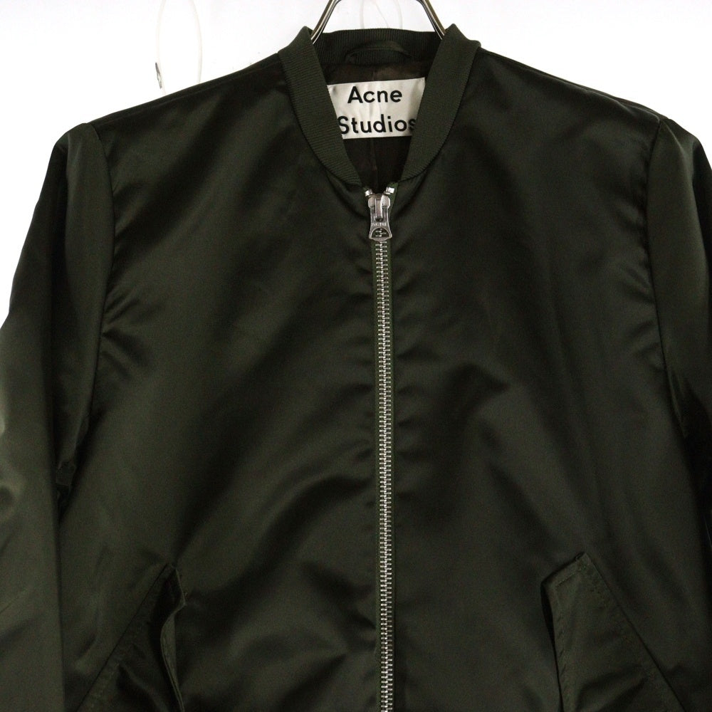 Acne Studios(アクネ ストゥディオズ) ECLIPSE SHINE PAW14 MA-1 コート カーキ