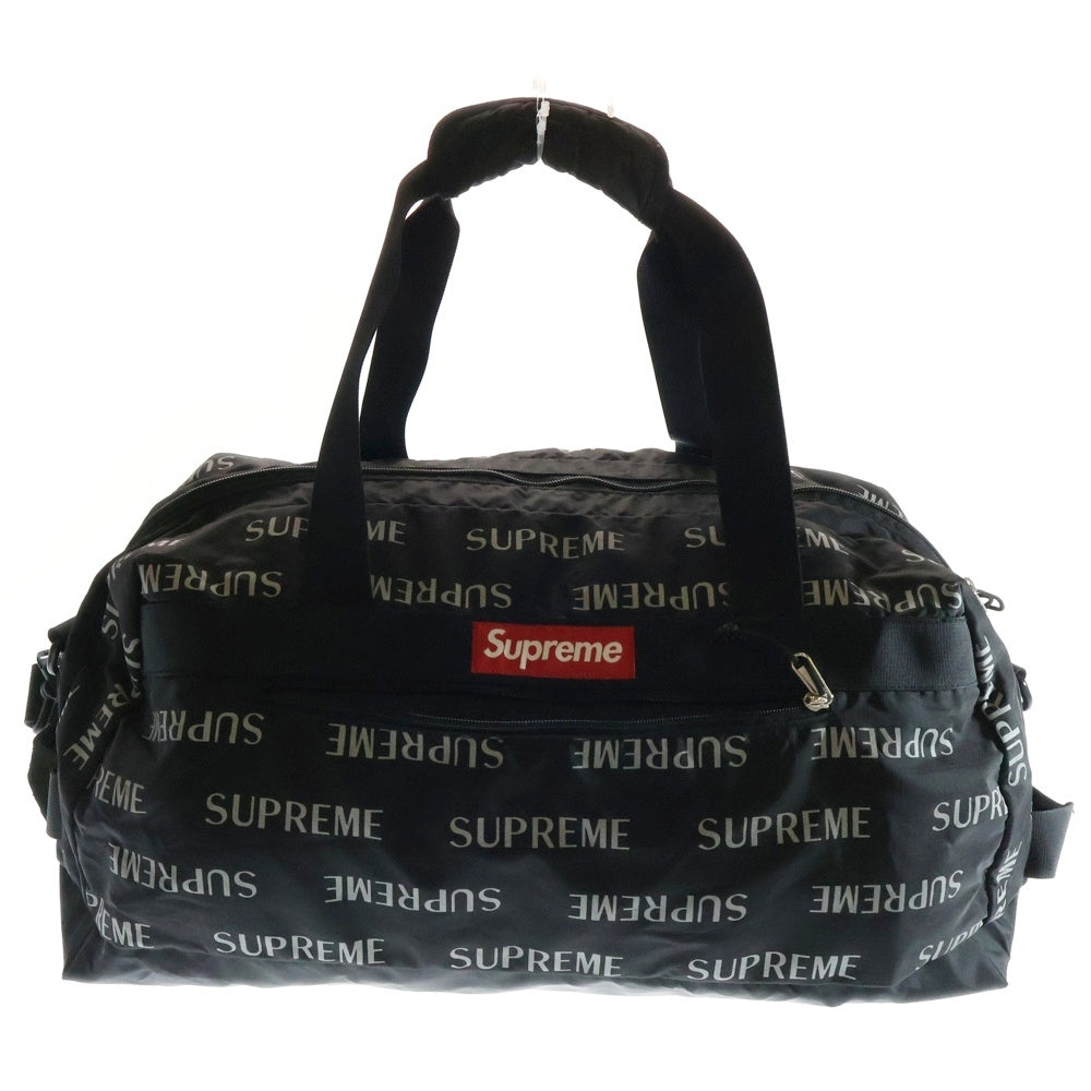 Supreme ボストンバッグ 16AWリフレクティブリピート SUPREME(シュプリーム) 16AW 3M Reflective Repeat Duffle Bag