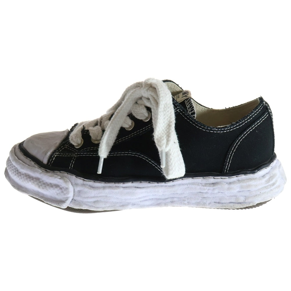 MIHARA YASUHIRO(ミハラヤスヒロ) HANK ORIGINAL SOLE CANVAS LOWCUT SNEAKER A11FW702 ハンク ソール キャンバス ローカットスニーカー シューズ ブラック