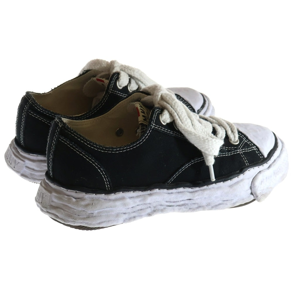 MIHARA YASUHIRO(ミハラヤスヒロ) HANK ORIGINAL SOLE CANVAS LOWCUT SNEAKER A11FW702 ハンク ソール キャンバス ローカットスニーカー シューズ ブラック
