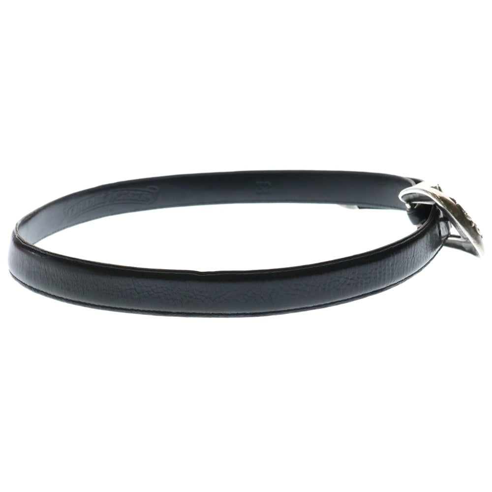CHROME HEARTS(クロムハーツ) BLT CLASSIC 3PC クラシック 3ピース レザーベルト ブラック/シルバー