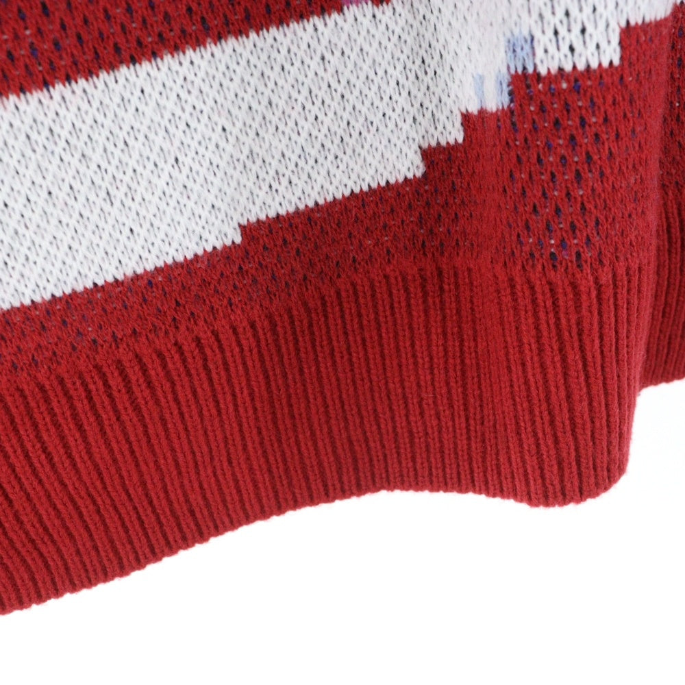 SUPREME(シュプリーム) 21SS Digital Flag Sweater デジタル フラッグ クルーネック ニットセーター マルチ