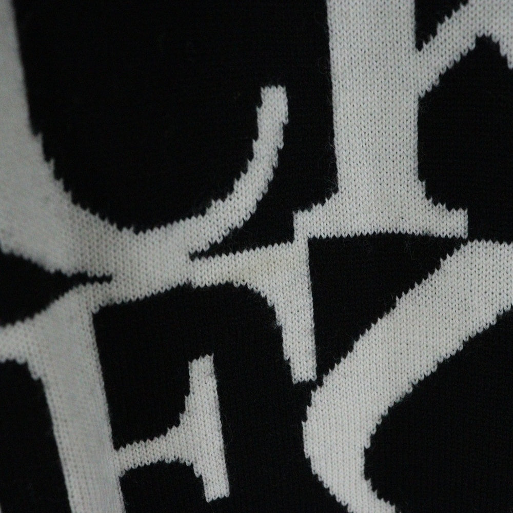 SUPREME(シュプリーム) 20AW fuck sweater ファックジャガード クルーネックセーター ブラック/ホワイト