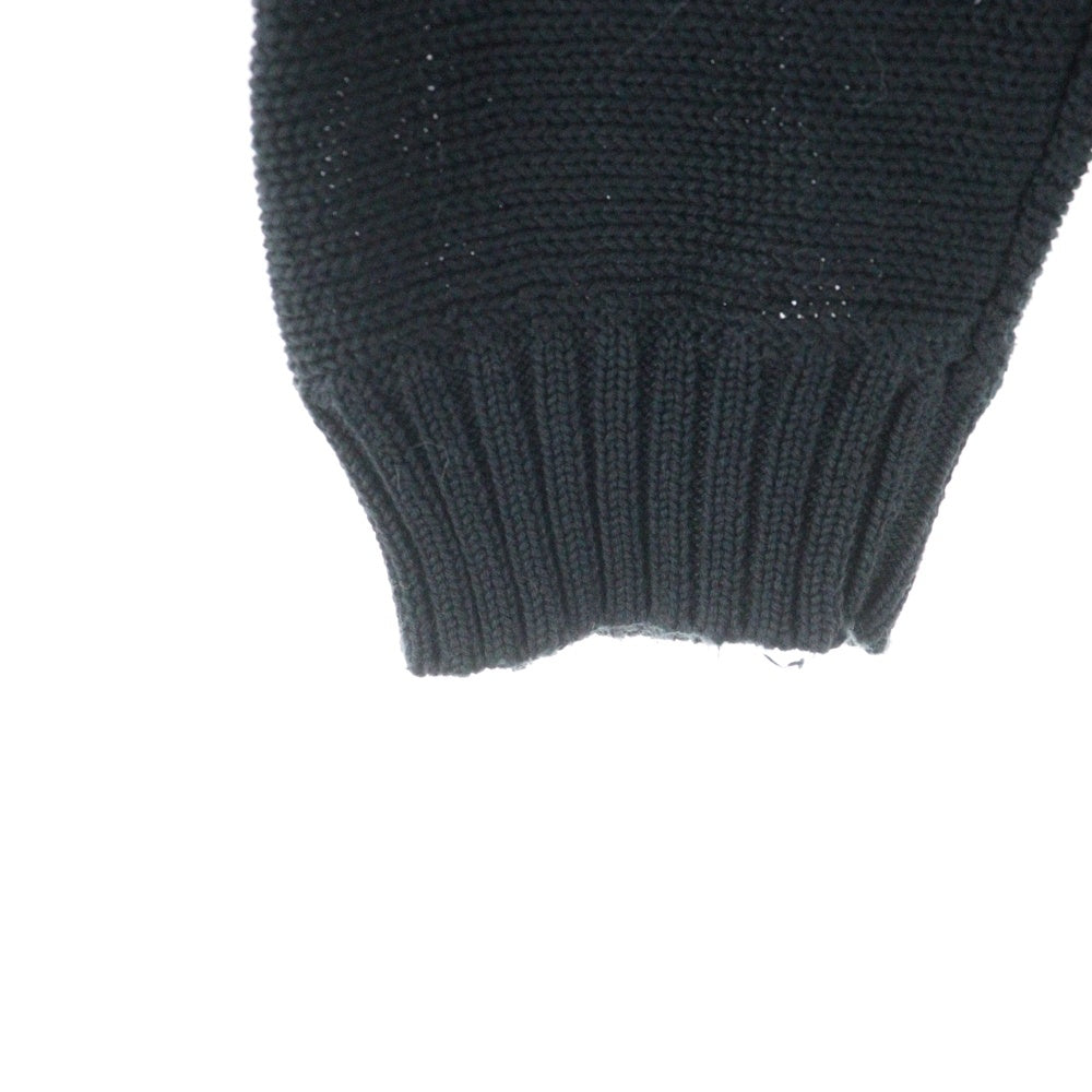 SUPREME(シュプリーム) 20SS Back Logo Sweater バックアーチロゴ クルーネックセーター ブラック/ホワイト