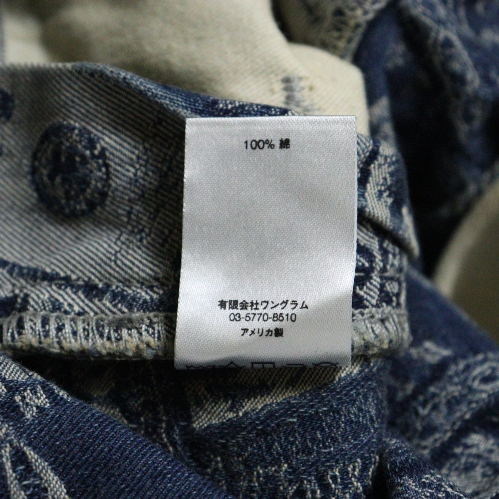 SUPREME(シュプリーム) 17AW 100 Dollar Bill Overalls 100ダラービル総柄 オーバーオール インディゴ