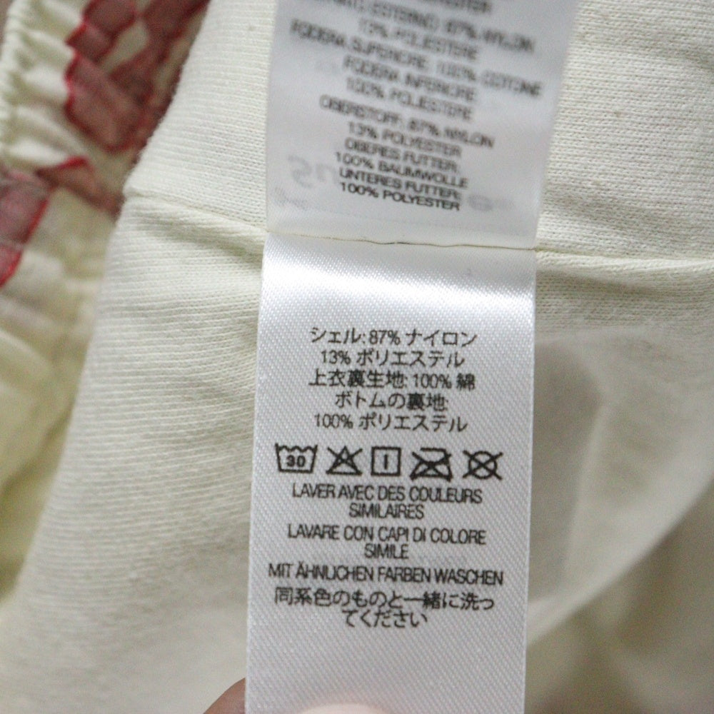 SUPREME(シュプリーム) 21AW Logo Ripstop Track Pant ロゴ リップストップ トラックナイロンパンツ レッド/アイボリー