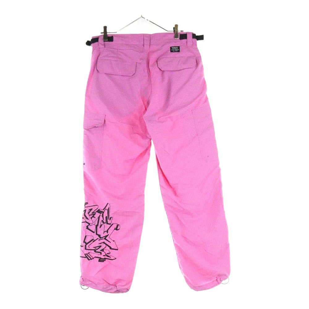 SUPREME(シュプリーム) 21AW Support Unit Nylon Ripstop Pant サポートユニット ナイロン リップストップパンツ ピンク