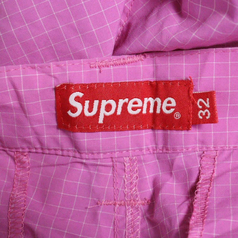 SUPREME(シュプリーム) 21AW Support Unit Nylon Ripstop Pant サポートユニット ナイロン リップストップパンツ ピンク