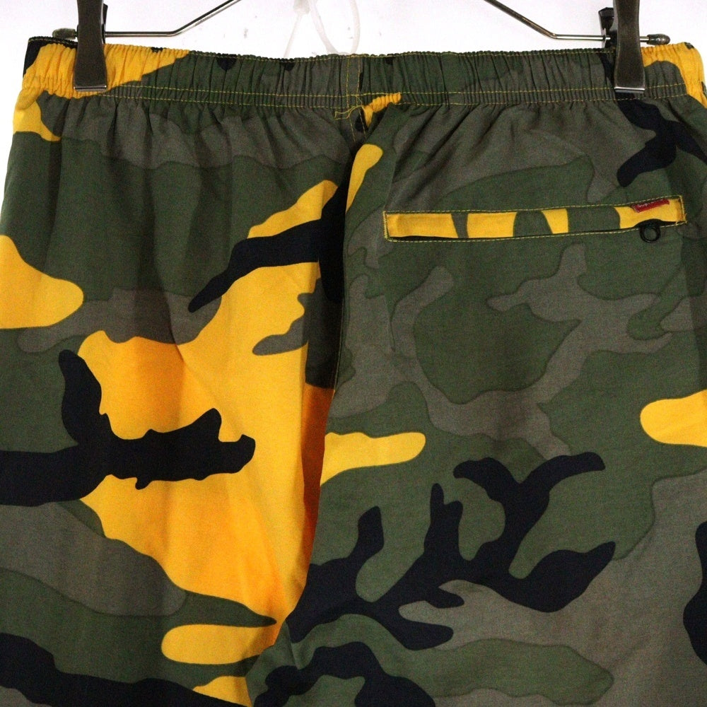 SUPREME(シュプリーム) 18SS Warm Up Pants 迷彩柄 ウォームアップパンツ カーキ/イエロー