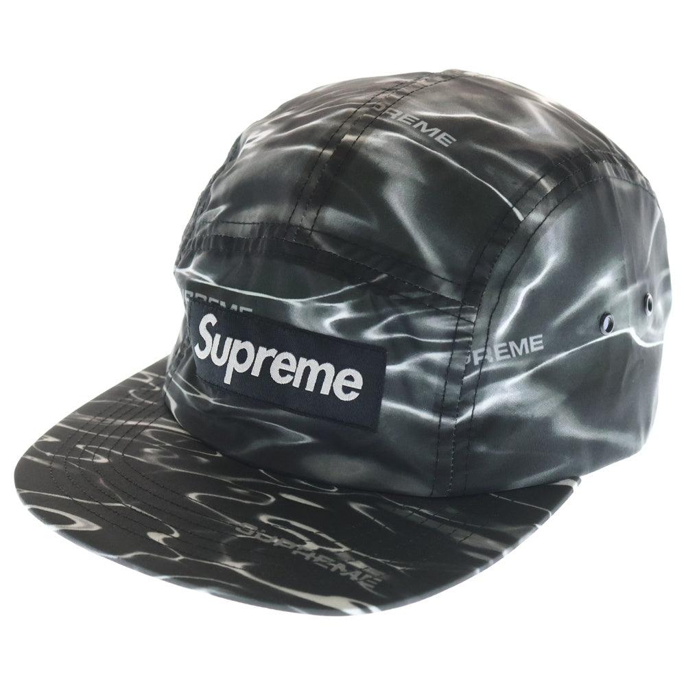 SUPREME(シュプリーム) 17SS Ripple Camp Cap リップル キャンプキャップ 帽子 ブラック