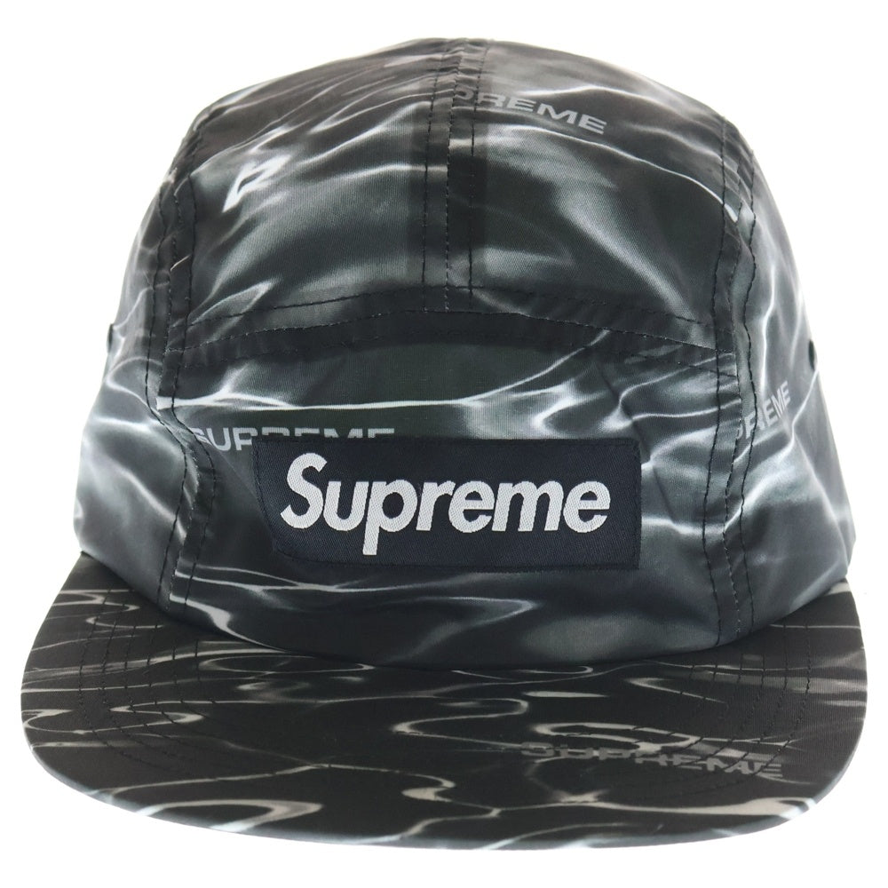 SUPREME(シュプリーム) 17SS Ripple Camp Cap リップル キャンプキャップ 帽子 ブラック