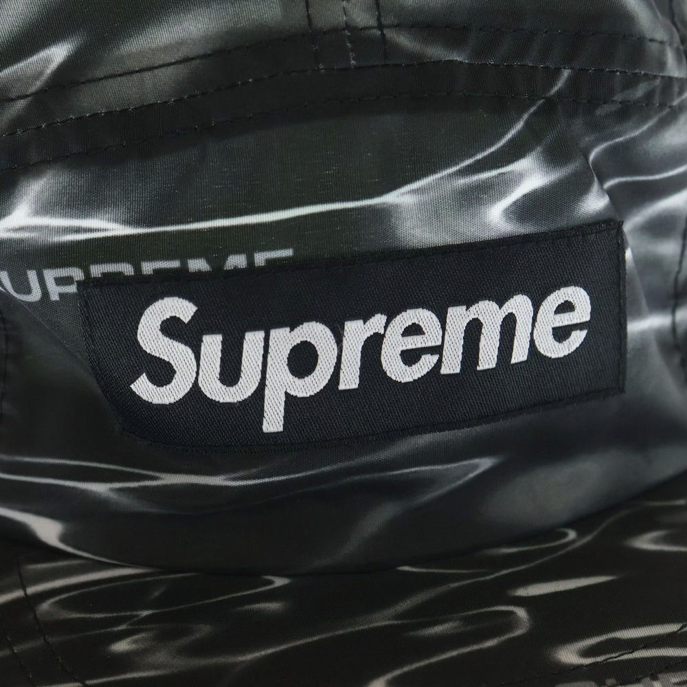 SUPREME(シュプリーム) 17SS Ripple Camp Cap リップル キャンプキャップ 帽子 ブラック