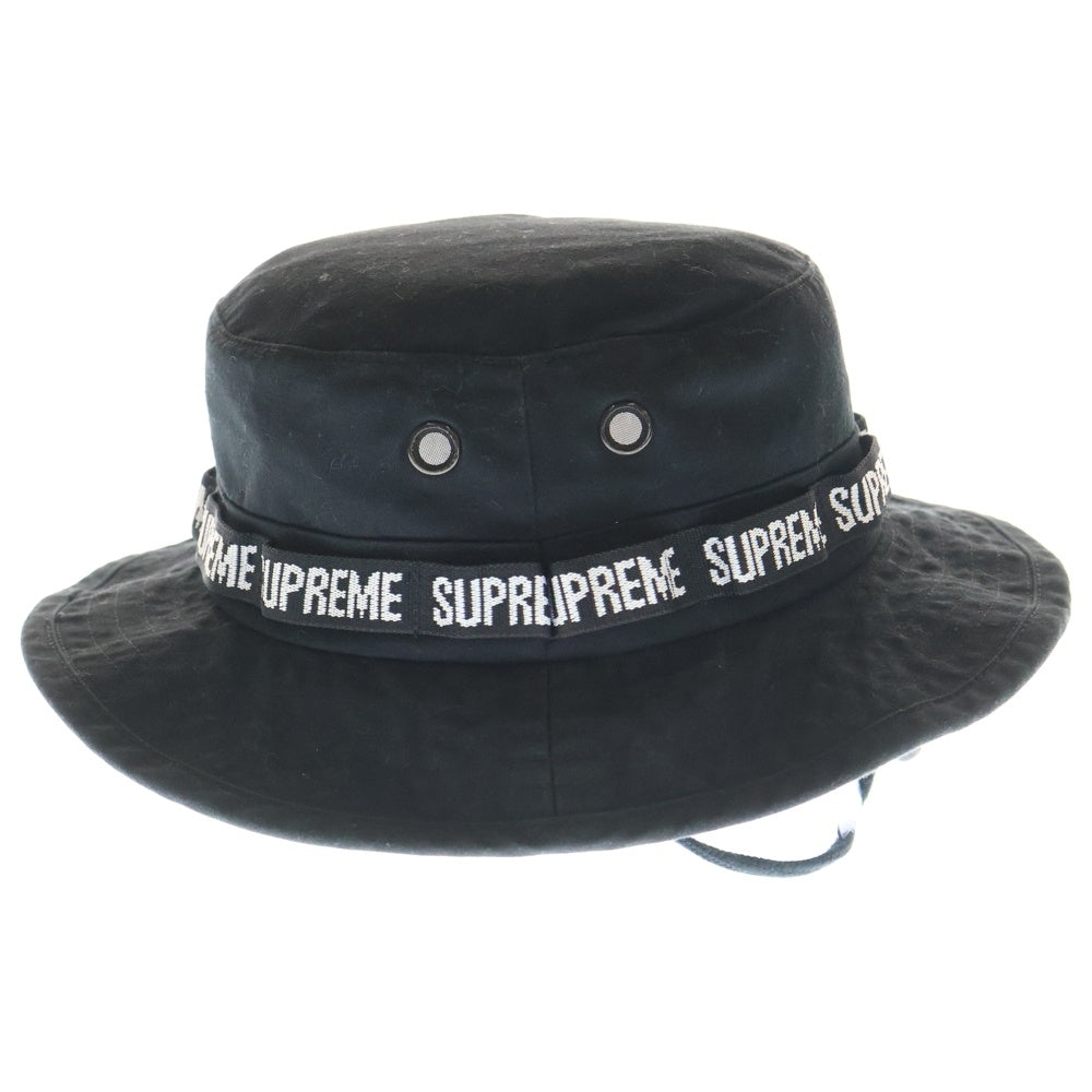 SUPREME(シュプリーム) 18SS Military Boonie ミリタリーブーニーハット 帽子 ブラック