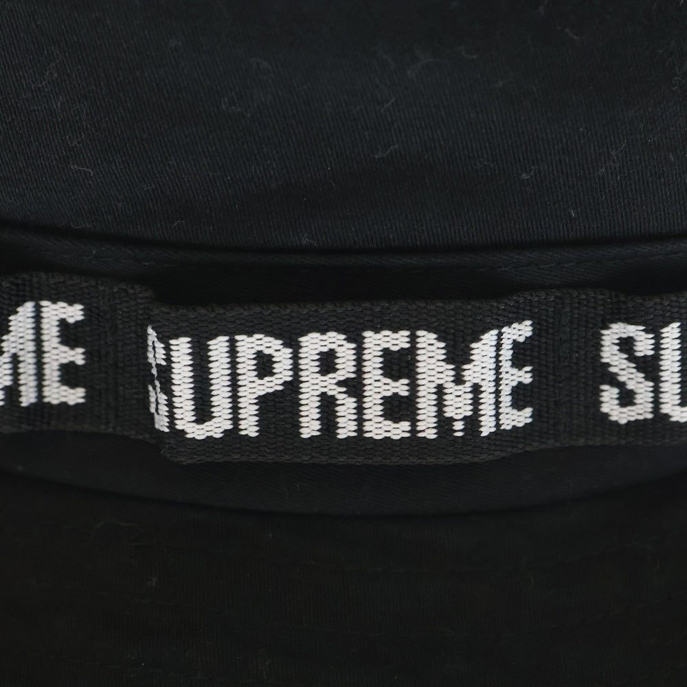 SUPREME(シュプリーム) 18SS Military Boonie ミリタリーブーニーハット 帽子 ブラック