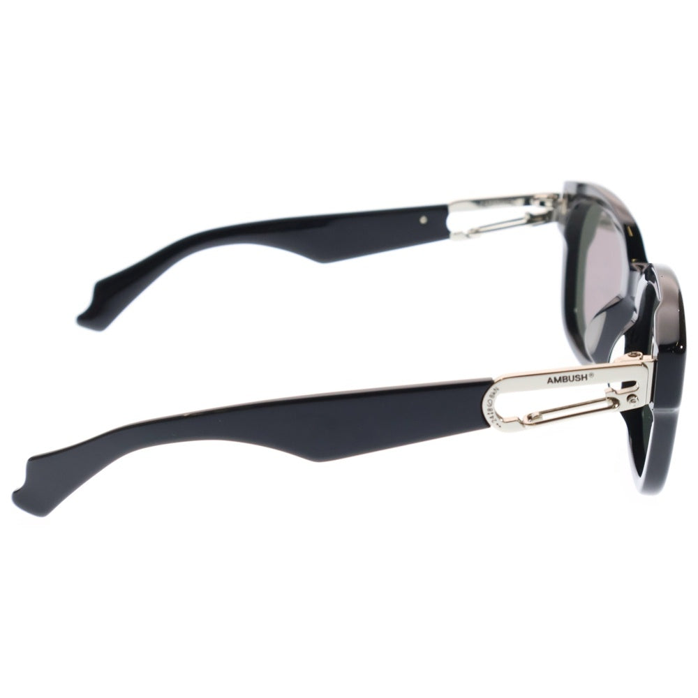 GENTLE MONSTER(ジェントルモンスター) × Ambush CARABINER 1 アンブッシュ カラビナ スクエアサングラス アイウェア ブラック