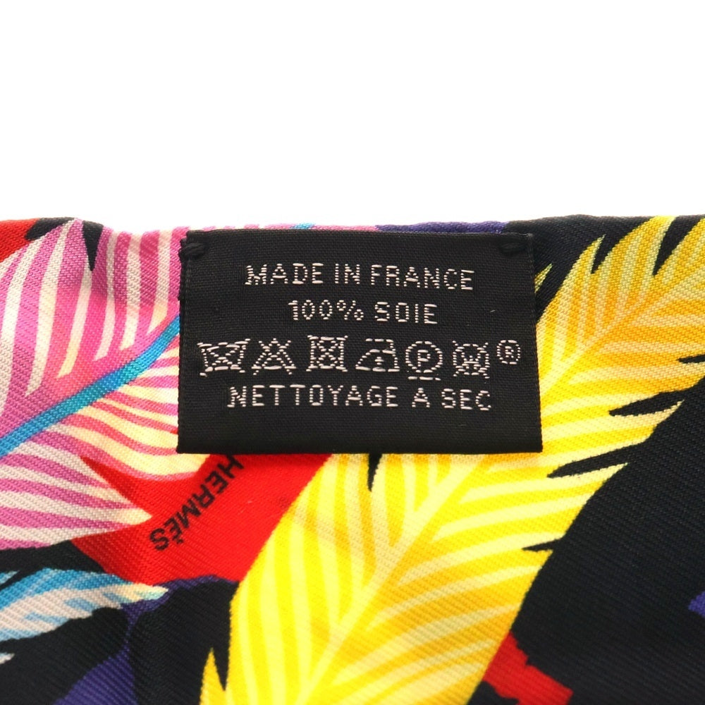 HERMES(エルメス) Twilly Scarf JAGUAR QUETZAL ツイリースカーフ ジャガーケツァール マルチ