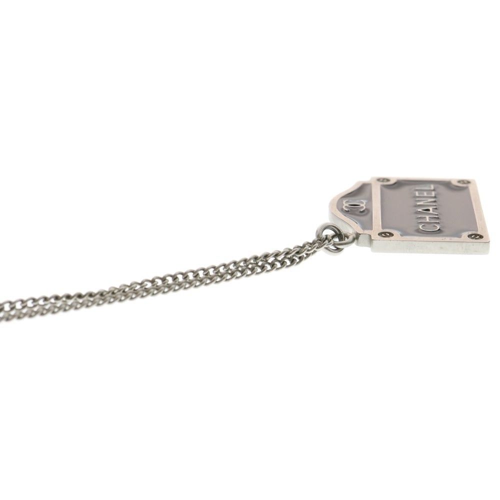 CHANEL(シャネル) 31 RUE CAMBON Chain Necklace CCロゴ カンボン エナメル ゴールドトーン チェーンネックレス ブラック/シルバー