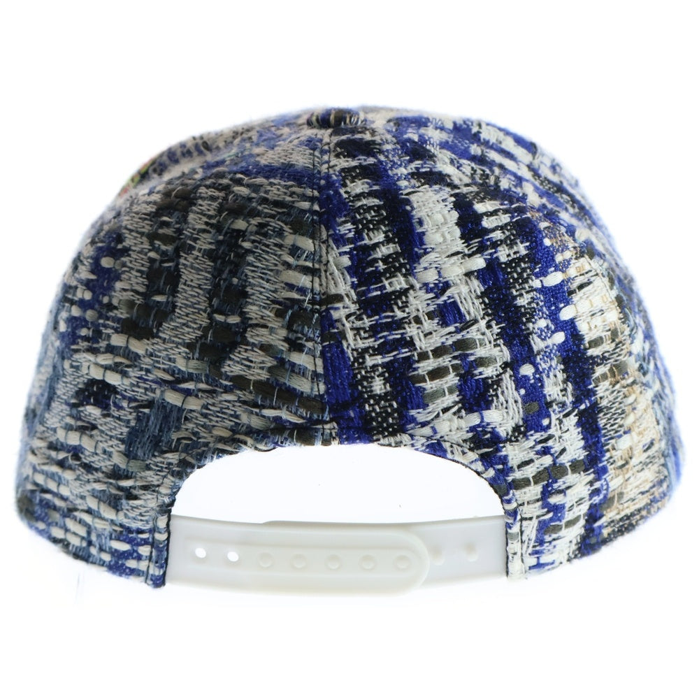 CHANEL(シャネル) Multicolor Textured Embellished Cap ツイードデザイン キャップ 帽子 マルチカラー