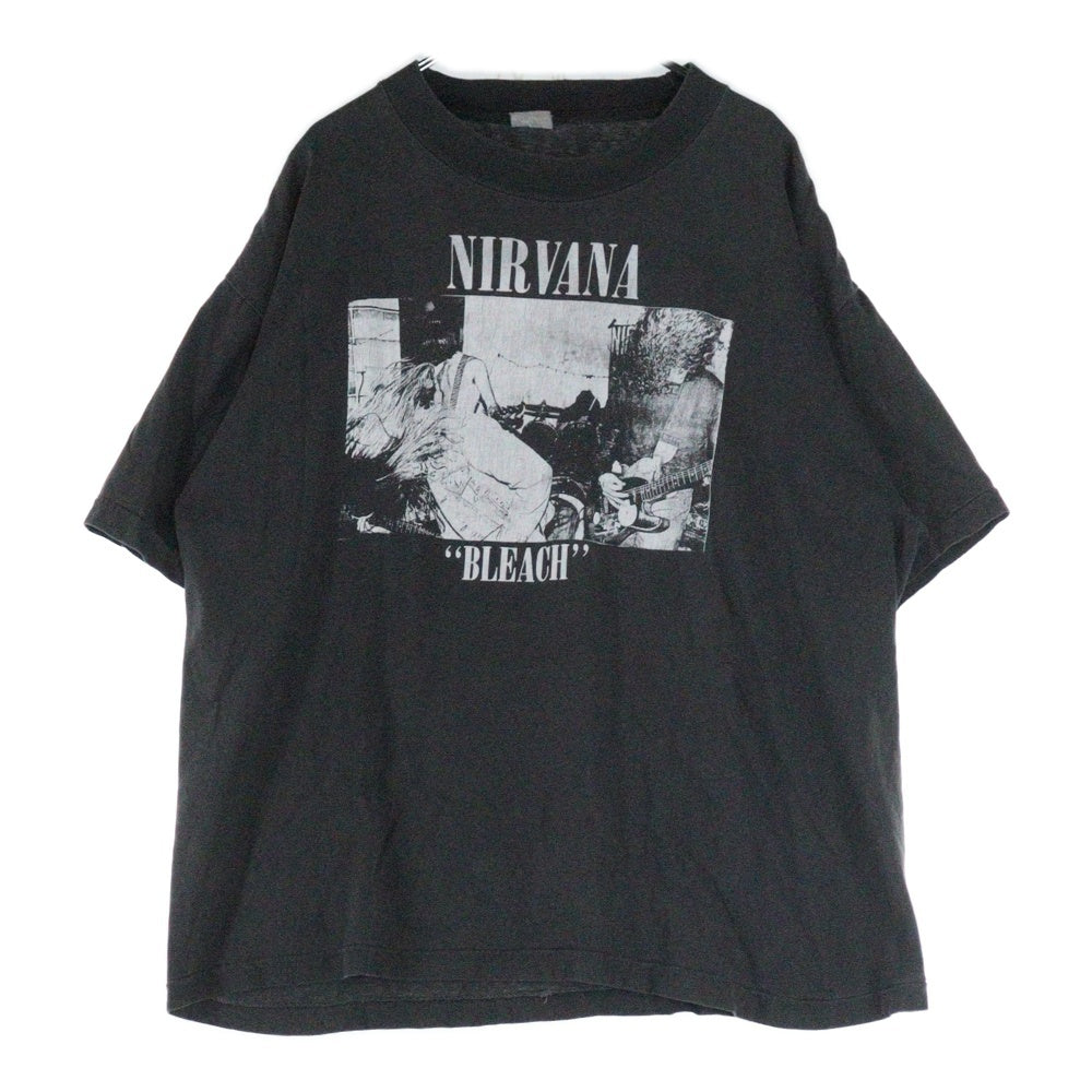 90s オリジナルヴィンテージ！NIRVANA BLEACH Tシャツ バンドT VINTAGE(ヴィンテージ) 90s NIRVANA BLEACH TEE ニルヴァーナ