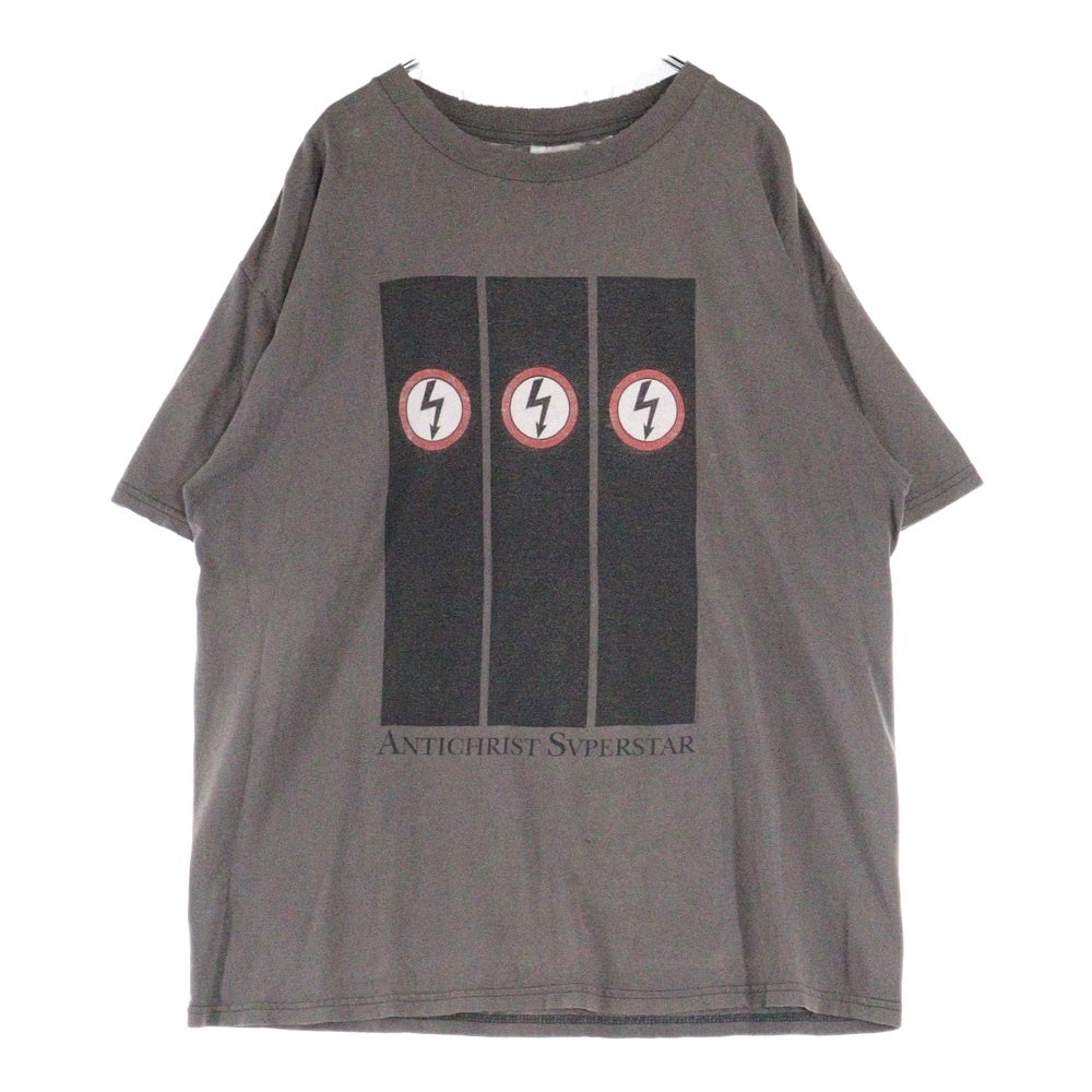 VINTAGE(ヴィンテージ) 90s MARILYN MANSON REPENT TEE マリリンマンソン レペント 両面プリント半袖Tシャツ カットソー グレー