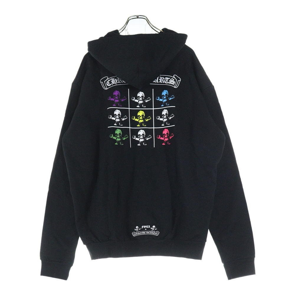 CHROME HEARTS(クロムハーツ) FOTI ZIP HOODIE フォティ ジップアップパーカー フーディー ブラック