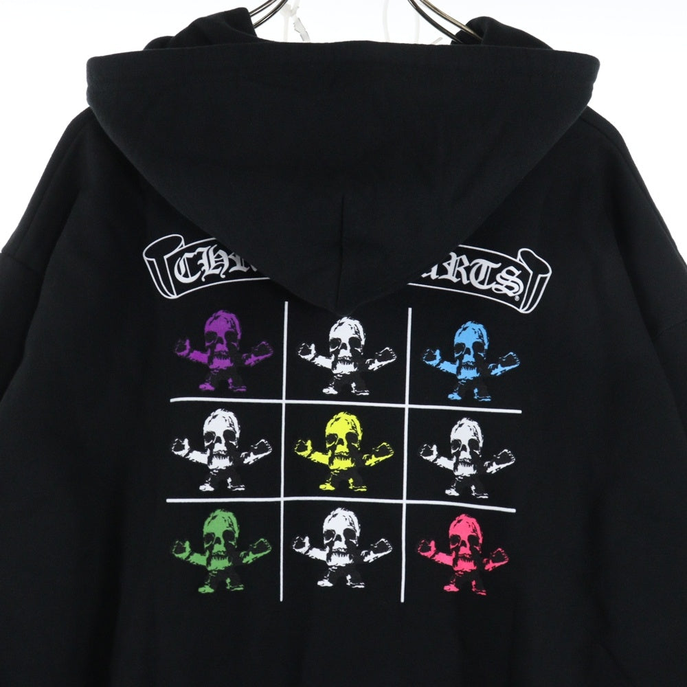 CHROME HEARTS(クロムハーツ) FOTI ZIP HOODIE フォティ ジップアップパーカー フーディー ブラック