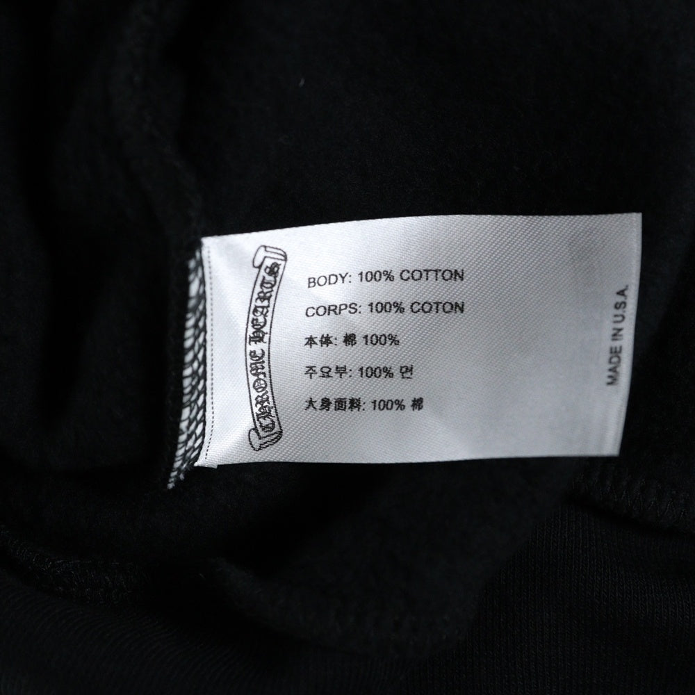 CHROME HEARTS(クロムハーツ) FOTI ZIP HOODIE フォティ ジップアップパーカー フーディー ブラック