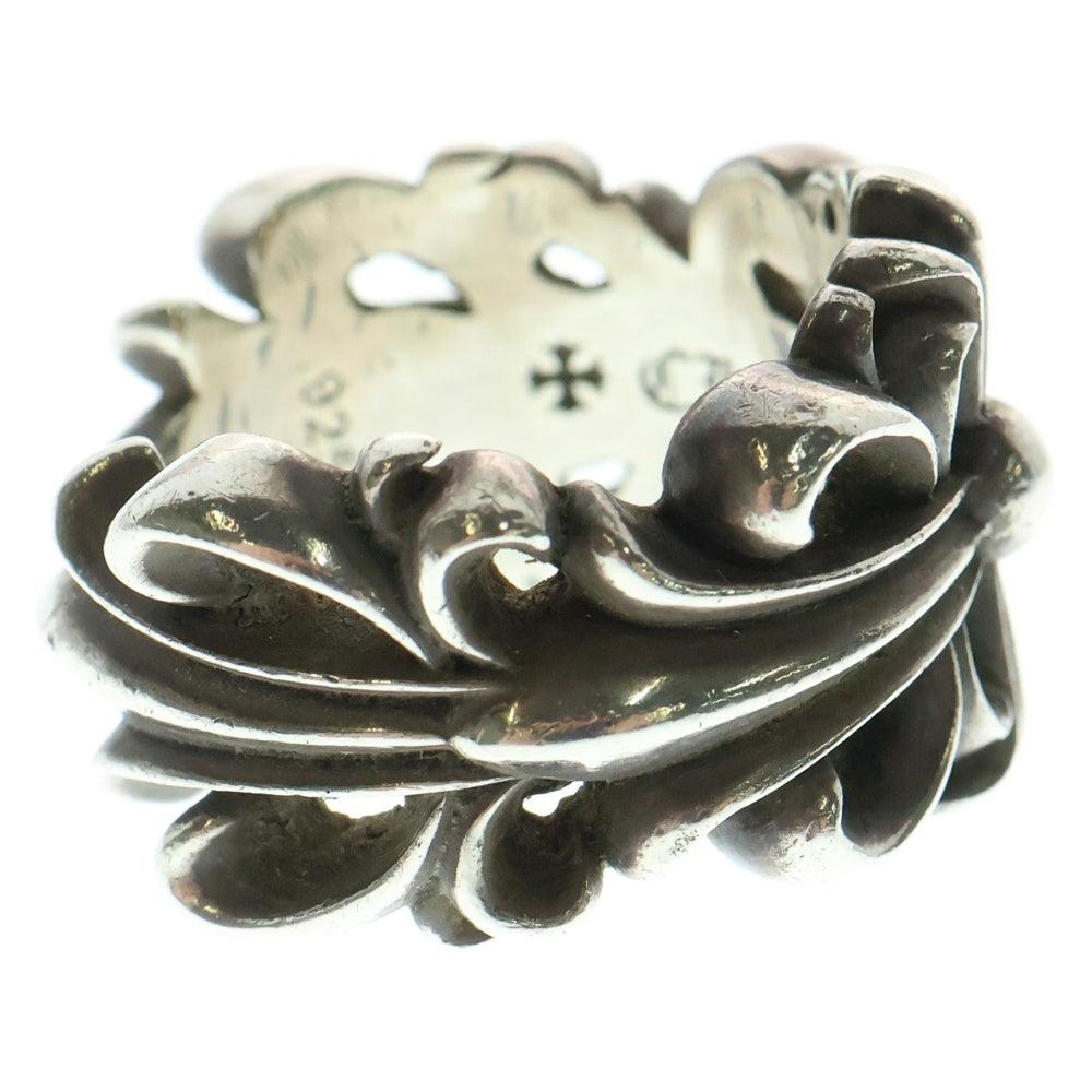 CHROME HEARTS(クロムハーツ) DBL FLRL CRS ダブルフローラルクロス リング シルバー BCA390