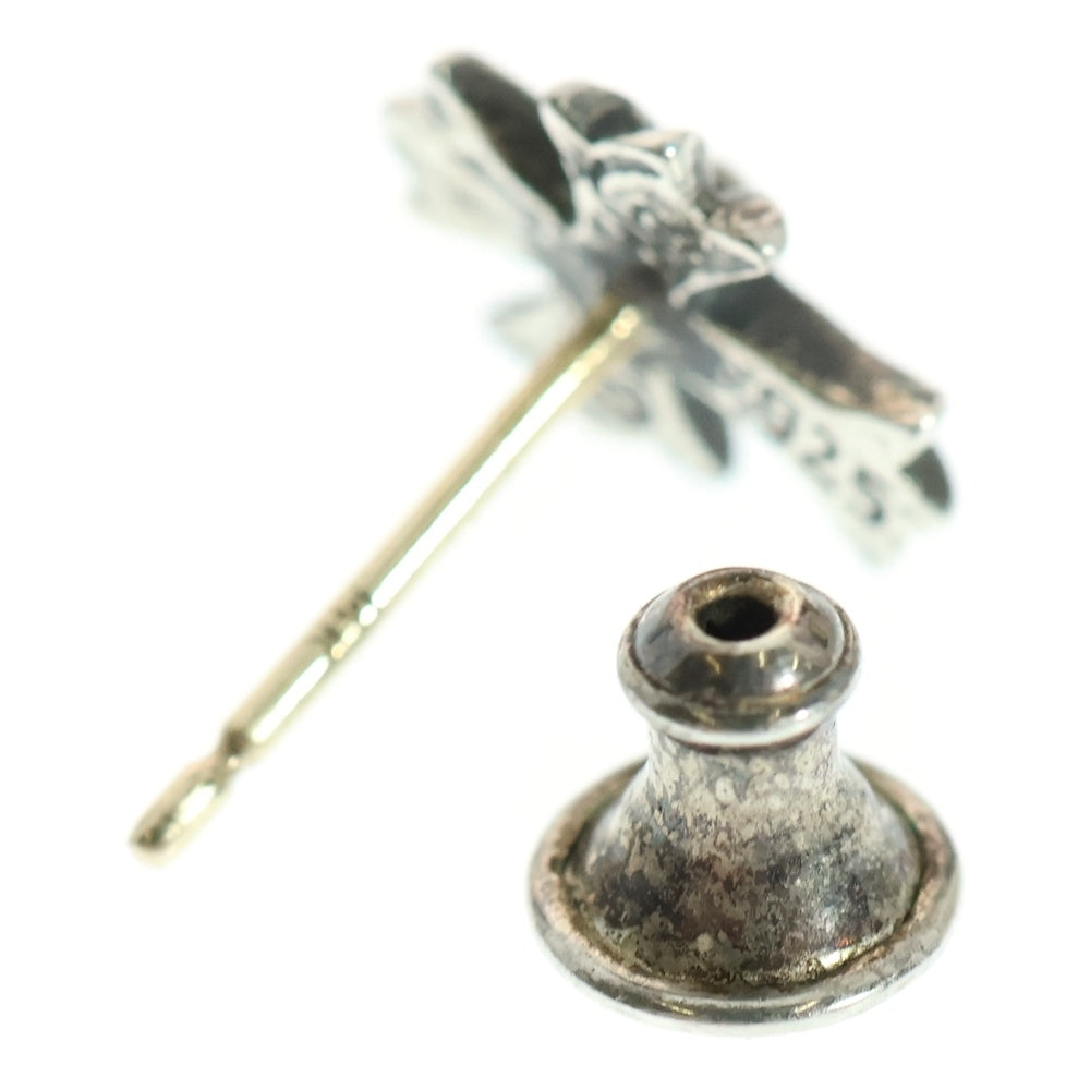 CHROME HEARTS(クロムハーツ) No2 CH CRS CHクロス スタッズピアス シルバー BCA407