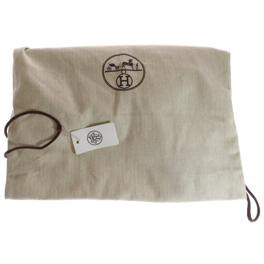 HERMES(エルメス) シプレ ムートン ボアフラットサンダル オレンジ