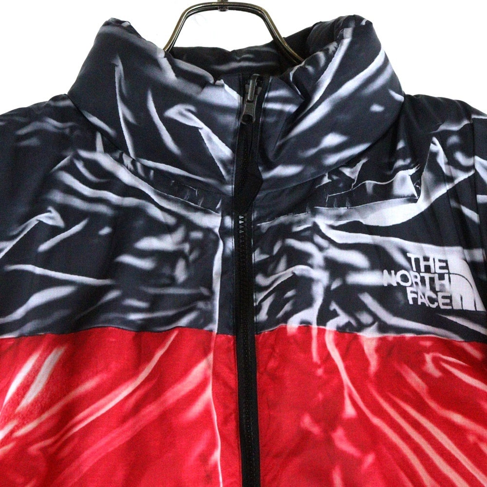 SUPREME(シュプリーム) 23SS×THE NORTH FACE Trompe Loeil Printed Nuptse Jacket トロンプルイユ プリンティド ヌプシ ダウンジャケット NF0A84NW レッド